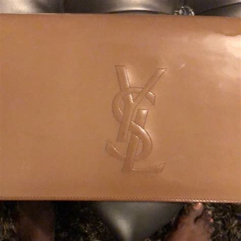 saks ysl clutch.